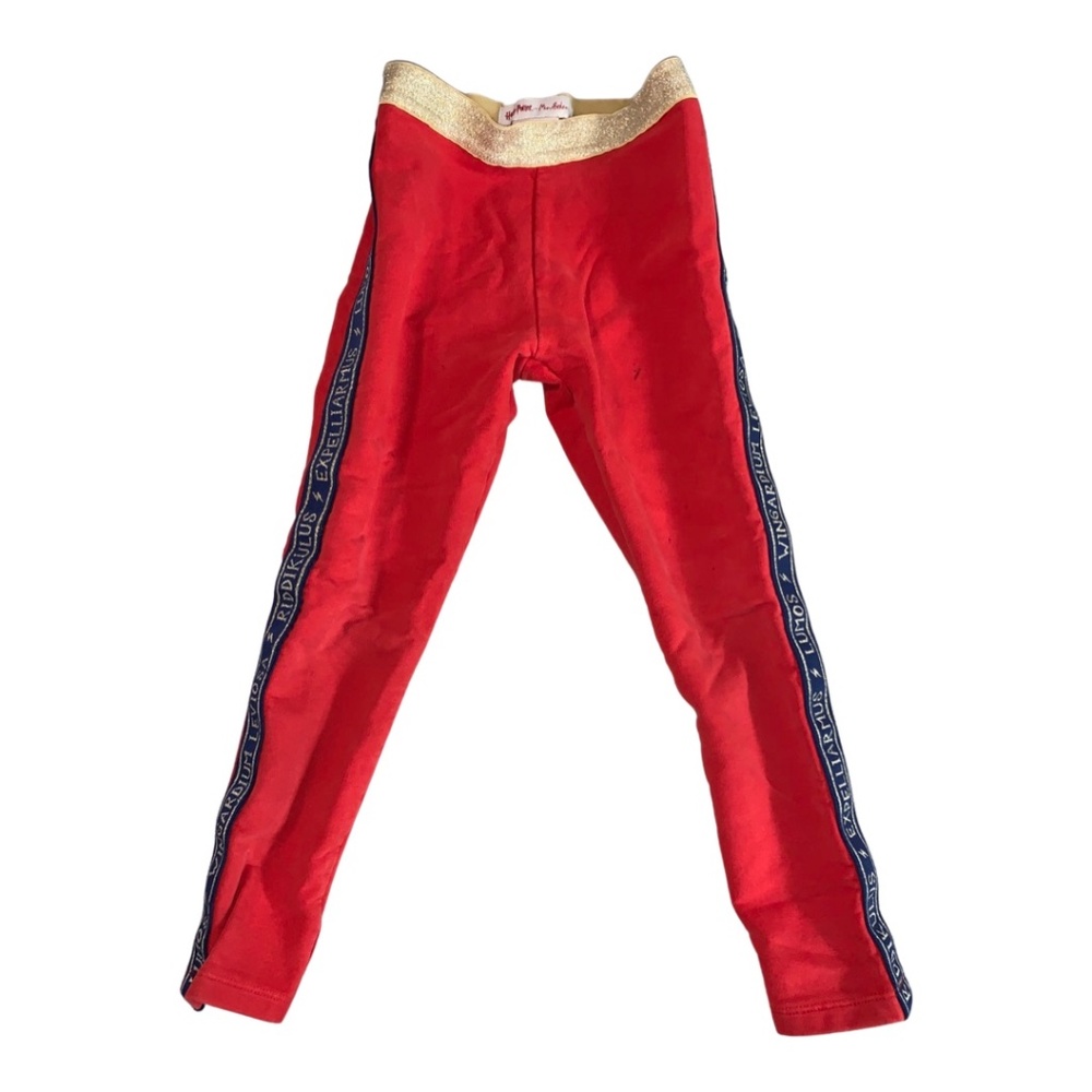 Mini Boden Harry Potter Red Sweatpants (5-6 Y)
